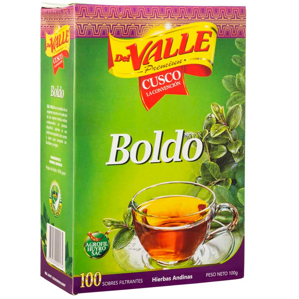 Del valle boldo X 100 unidades