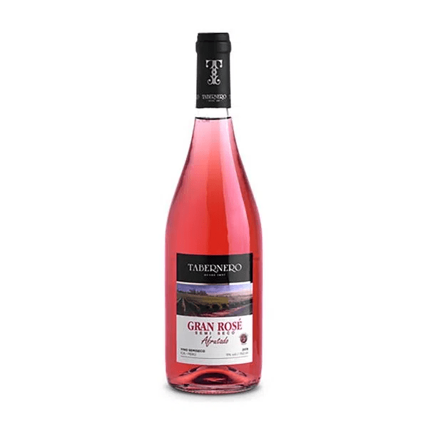 Tabernero vino gran rose semi seco 750 ml