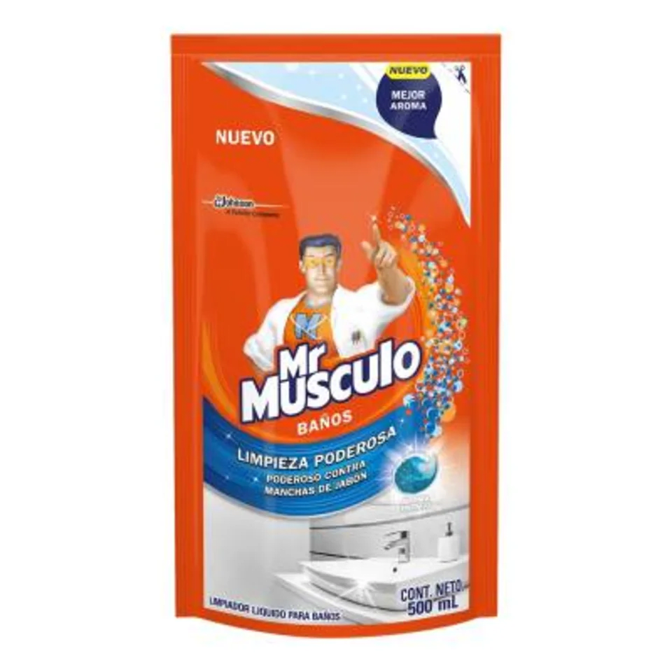 Mr musculo baño REPUESTO 500 ml