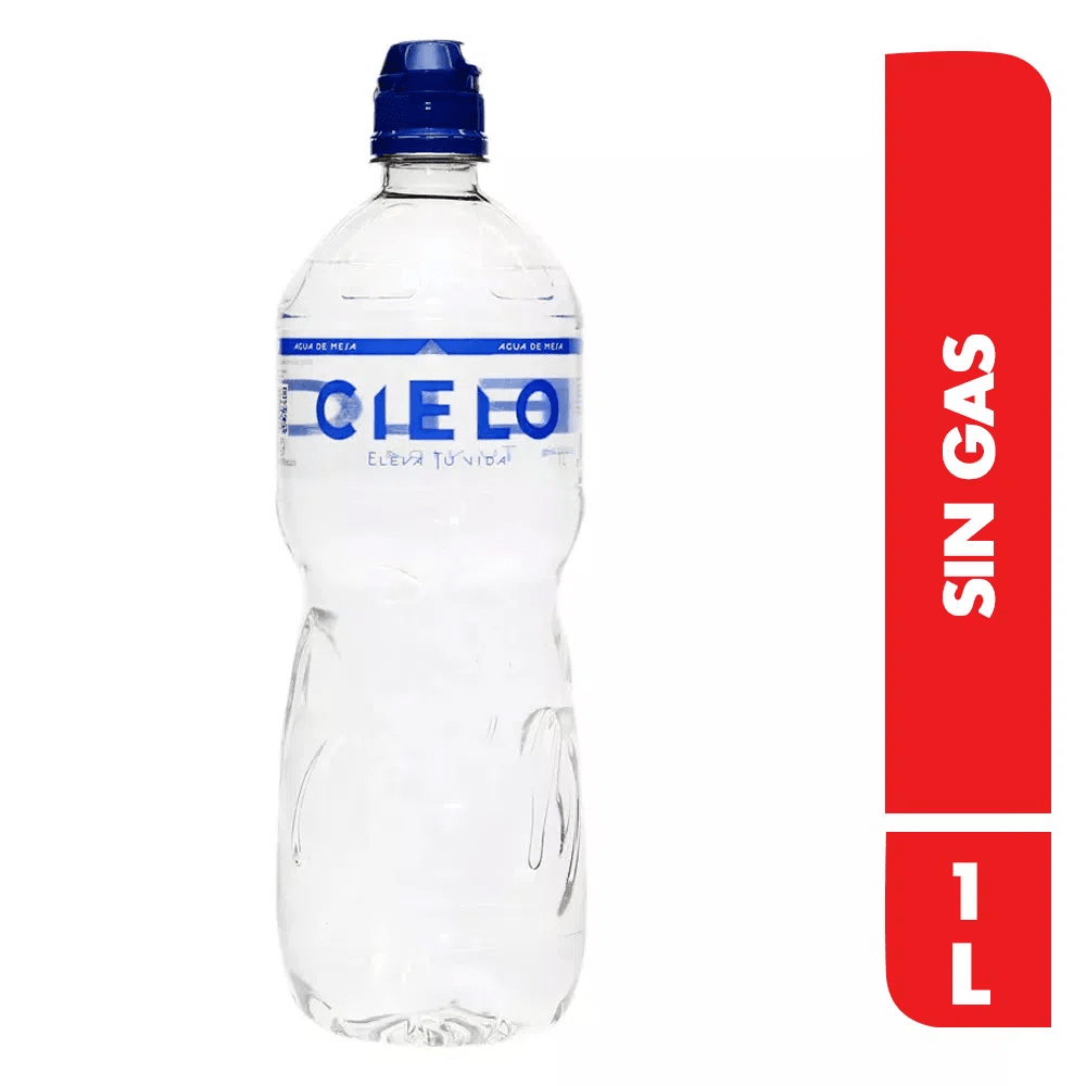 Cielo agua sin gas 1 litro