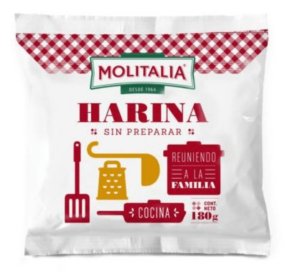 Molitalia harina s/ preparar 180 gr