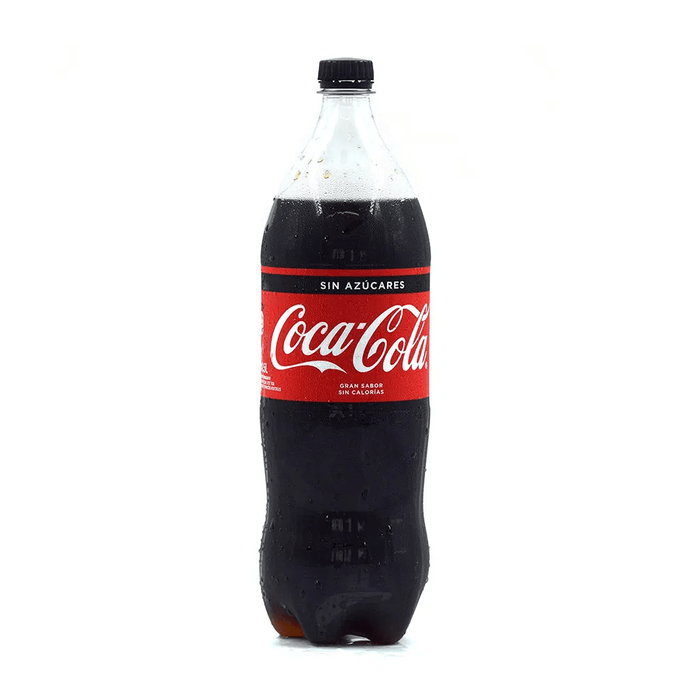 coca cola sin azucar 1.5 litros