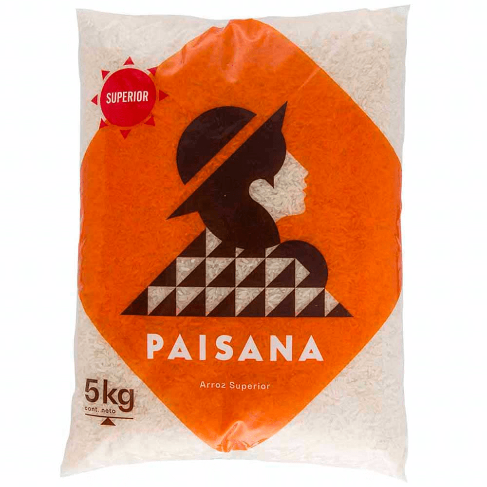 Paisana Arroz Superior x 5 kg