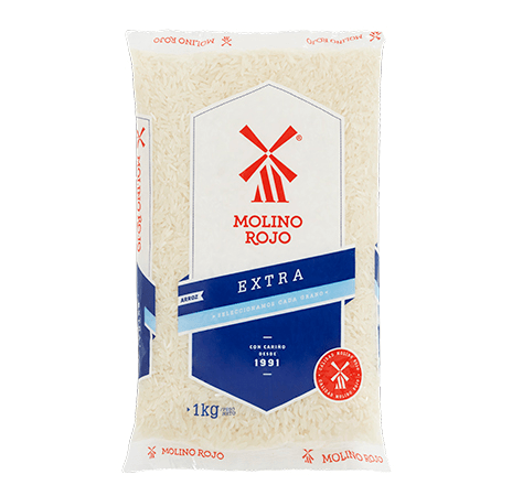 Molino rojo arroz extra 1 kilo