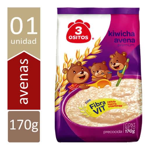 3 ositos KIWICHA avena 170 GR