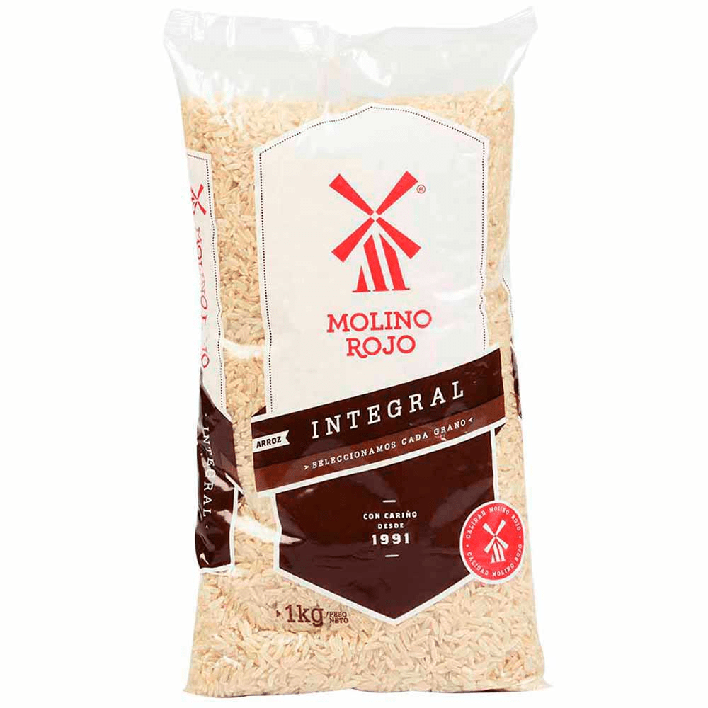 Molino rojo arroz integral 1 kilo