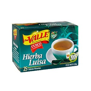 Del valle hierba luisa X 25 unidades