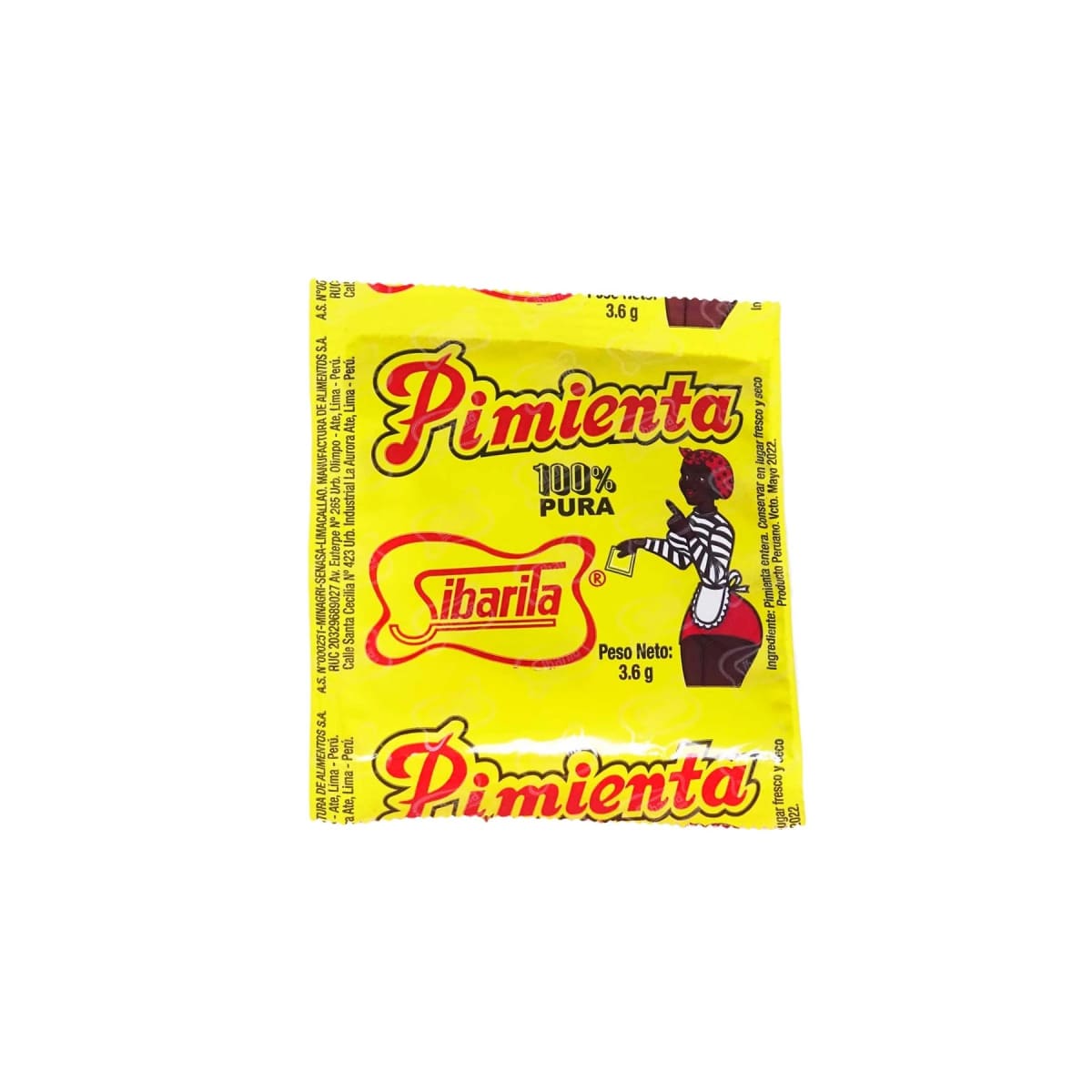 Sibarita pimienta CHICO unidad