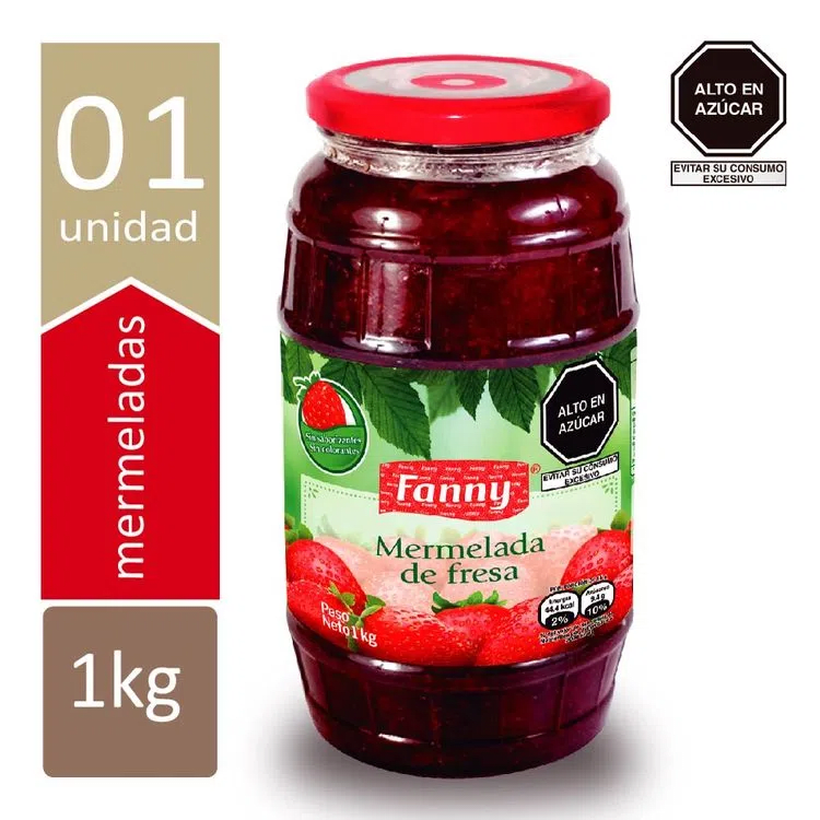 Fanny Mermelada de Fresa 1 Kg