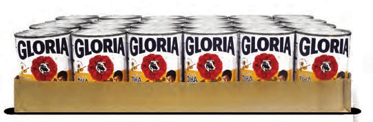 Plancha gloria niños EVAPORADA 390 GR X 24 unidades