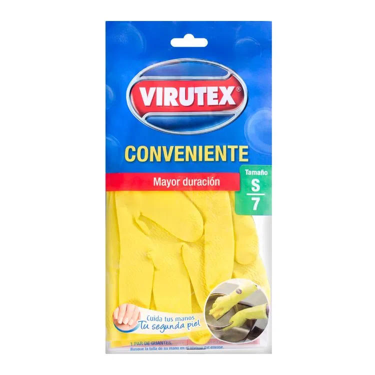 Virutex guantes CONVENIENTE ( mayor duracion ) talla S