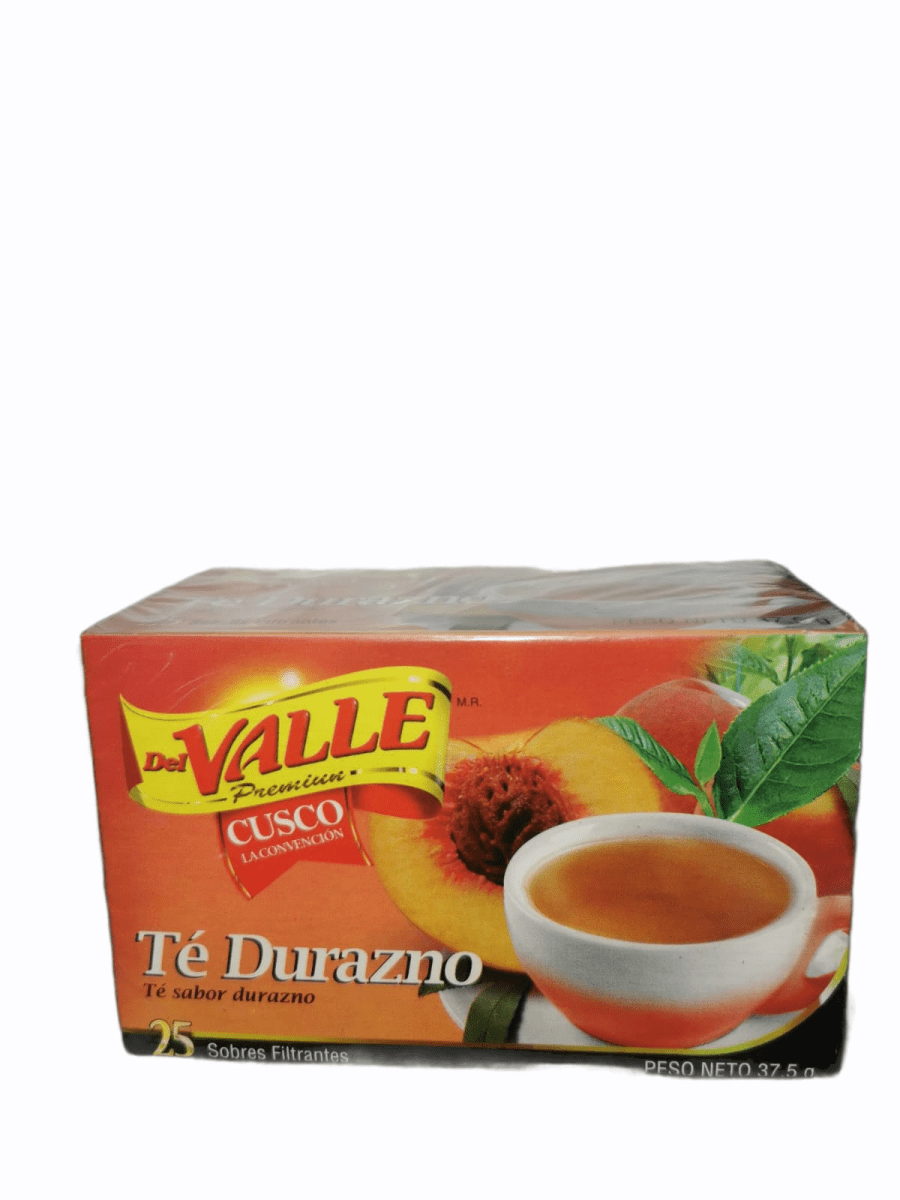 Del valle te durazno X 25 Unidades