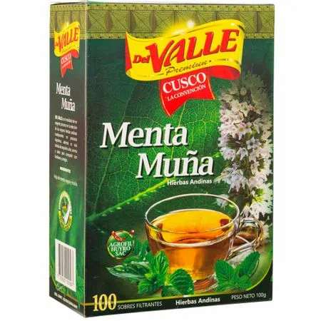 Del valle menta muña X 100 unidades