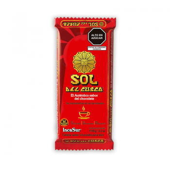 Sol del cusco chocolate para taza 90 gr