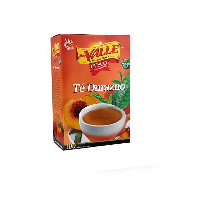 Del valle te durazno X 100 Unidades