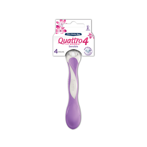 Schick sensible 4 hojas