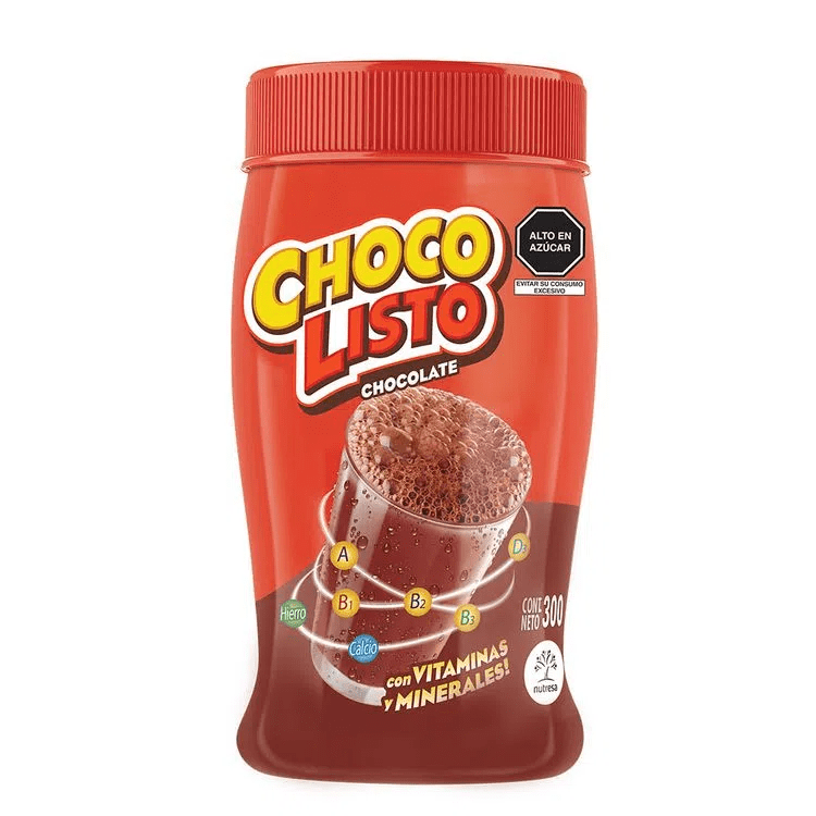 Chocolisto chocolate en pote 300 gr