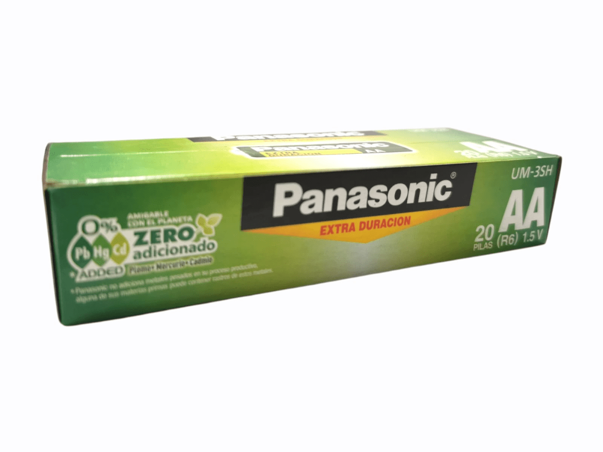 DP Panasonic pilas AA x 20 u (10 pares)