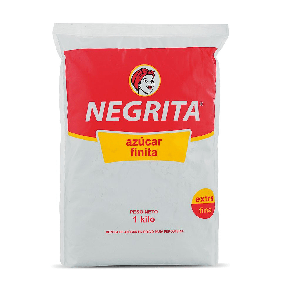 NEGRITA azúcar finita en polvo X 1 kilo