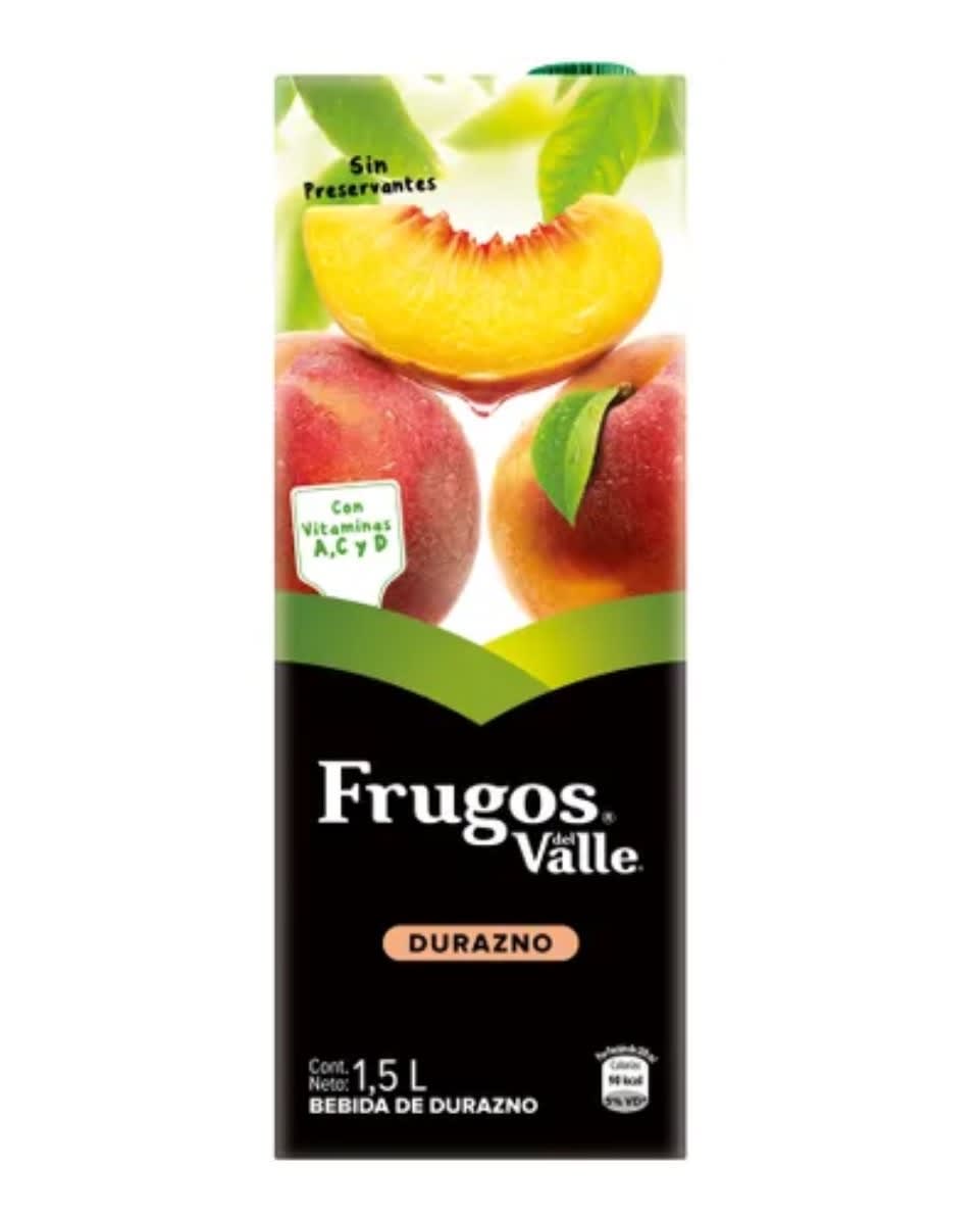 Frugos valle durazno 1.5 litro