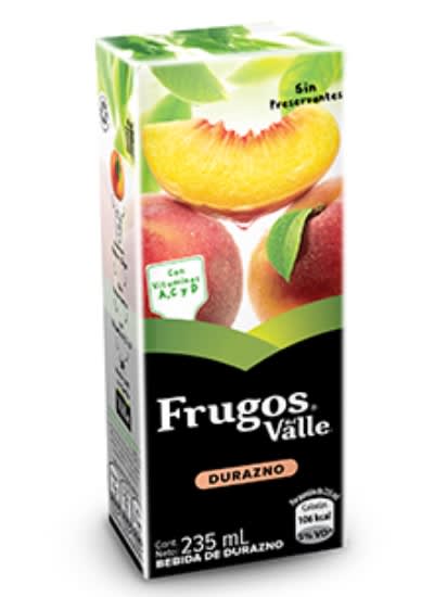 Frugos valle durazno 235 ml