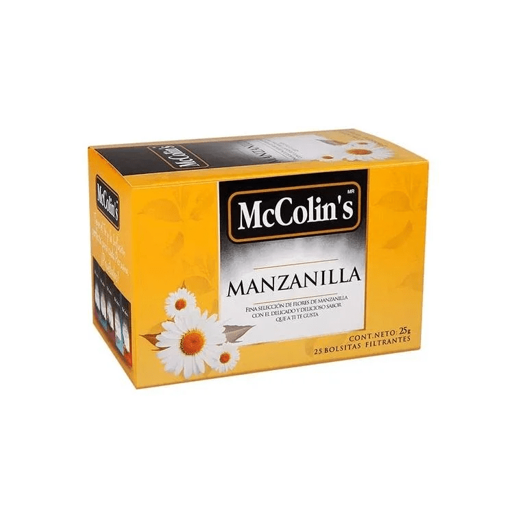 Mccolins manzanilla x 25 unidades