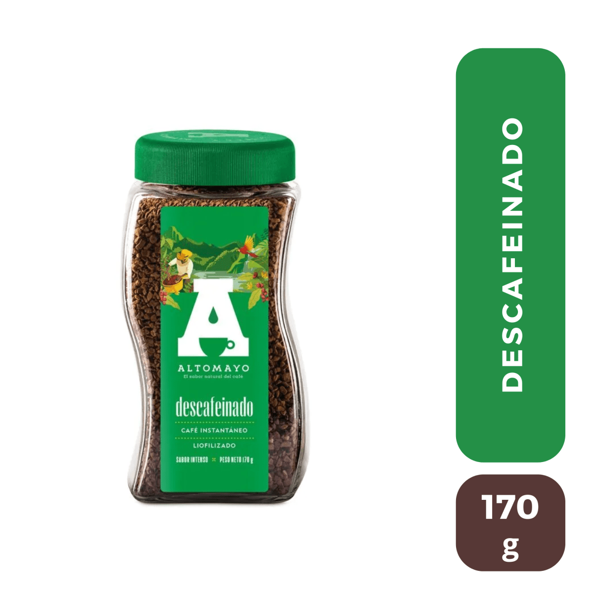 Altomayo descafeinado 170 GR