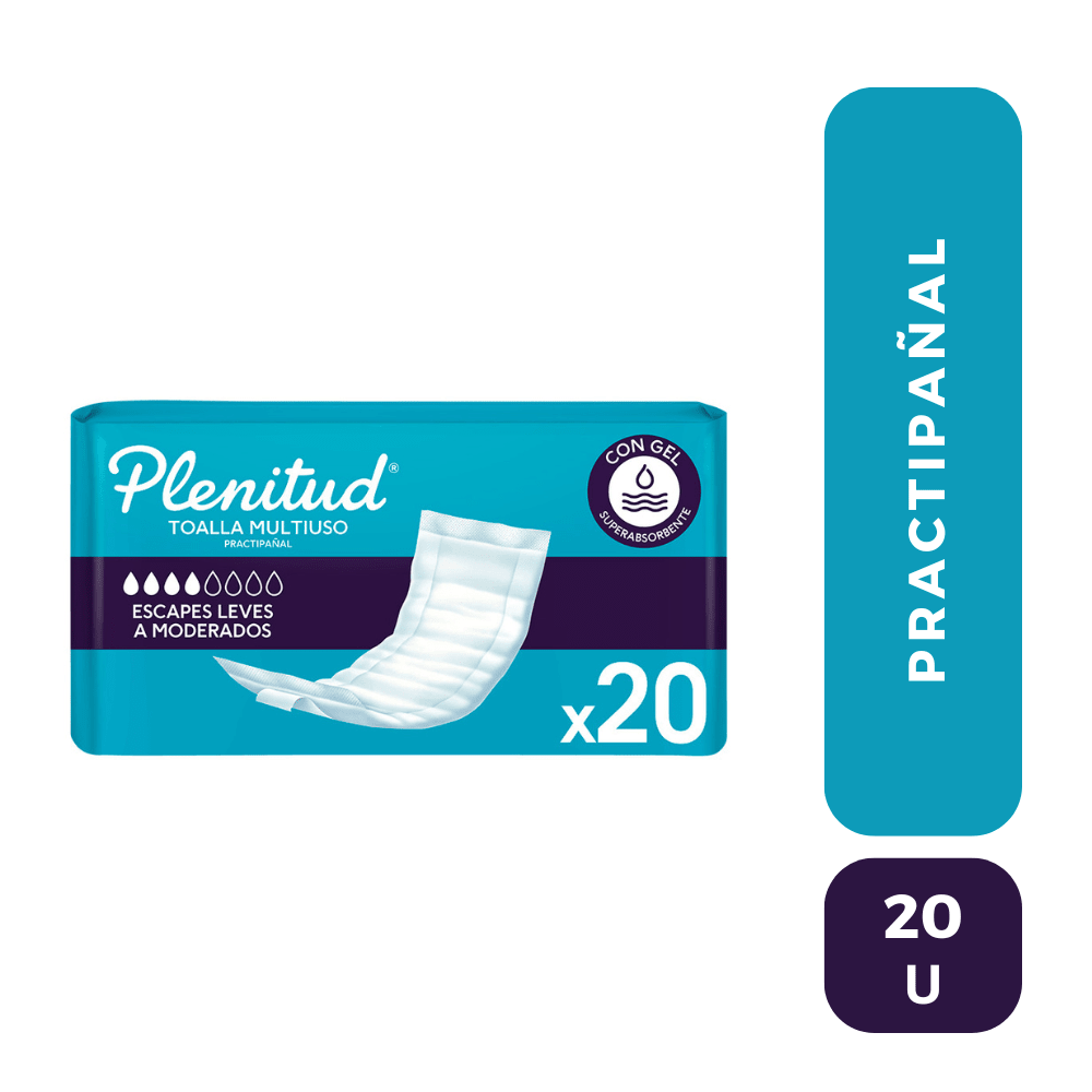 Plenitud practipañal X 20 UNI