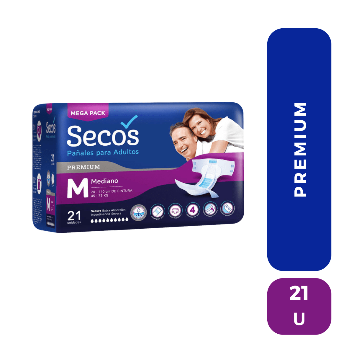 Secos premium M x 21 unidades