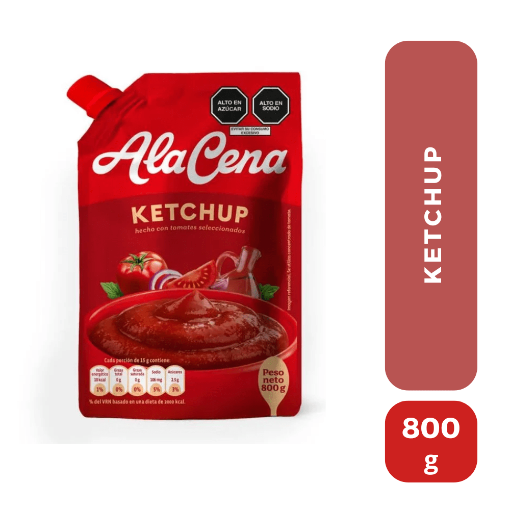 Alacena ketchup 800 gr