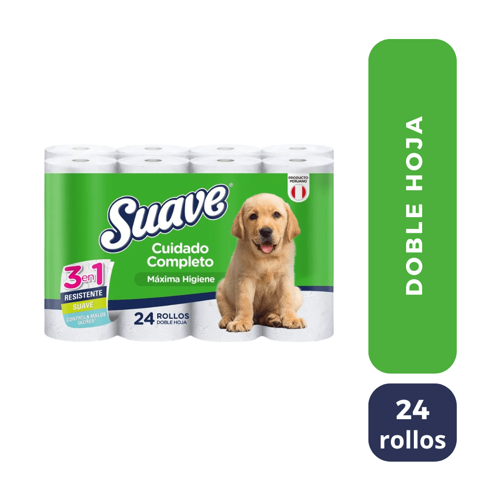 Suave verde ph doble hoja 24 rollos