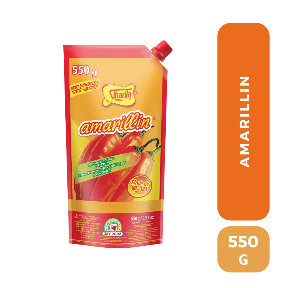 Sibarita amarillin 550 g