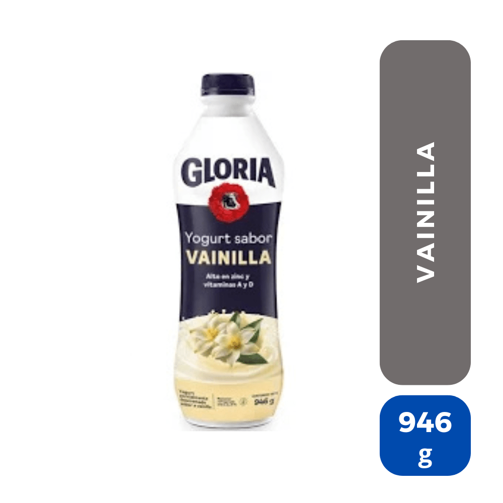 Gloria yogurt vainilla 946g