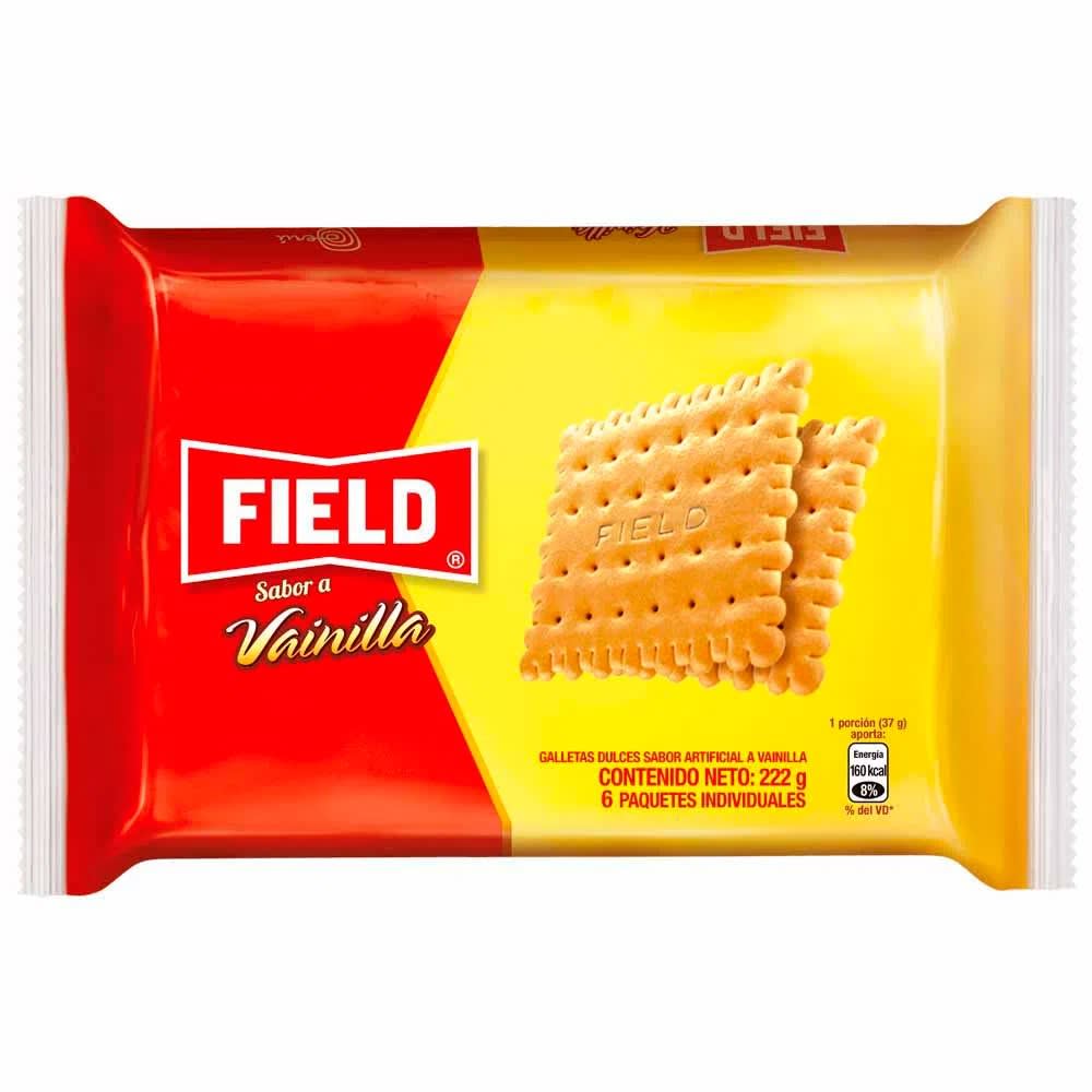 Field vainilla pack X 6 unid