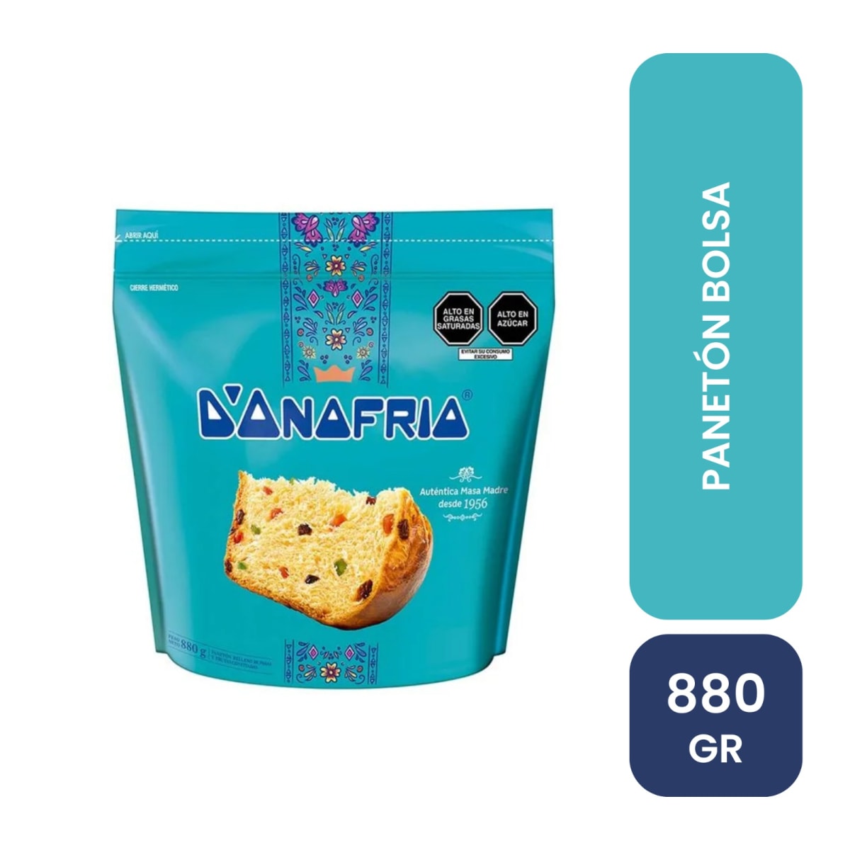 Donofrio paneton en bolsa 880 gr