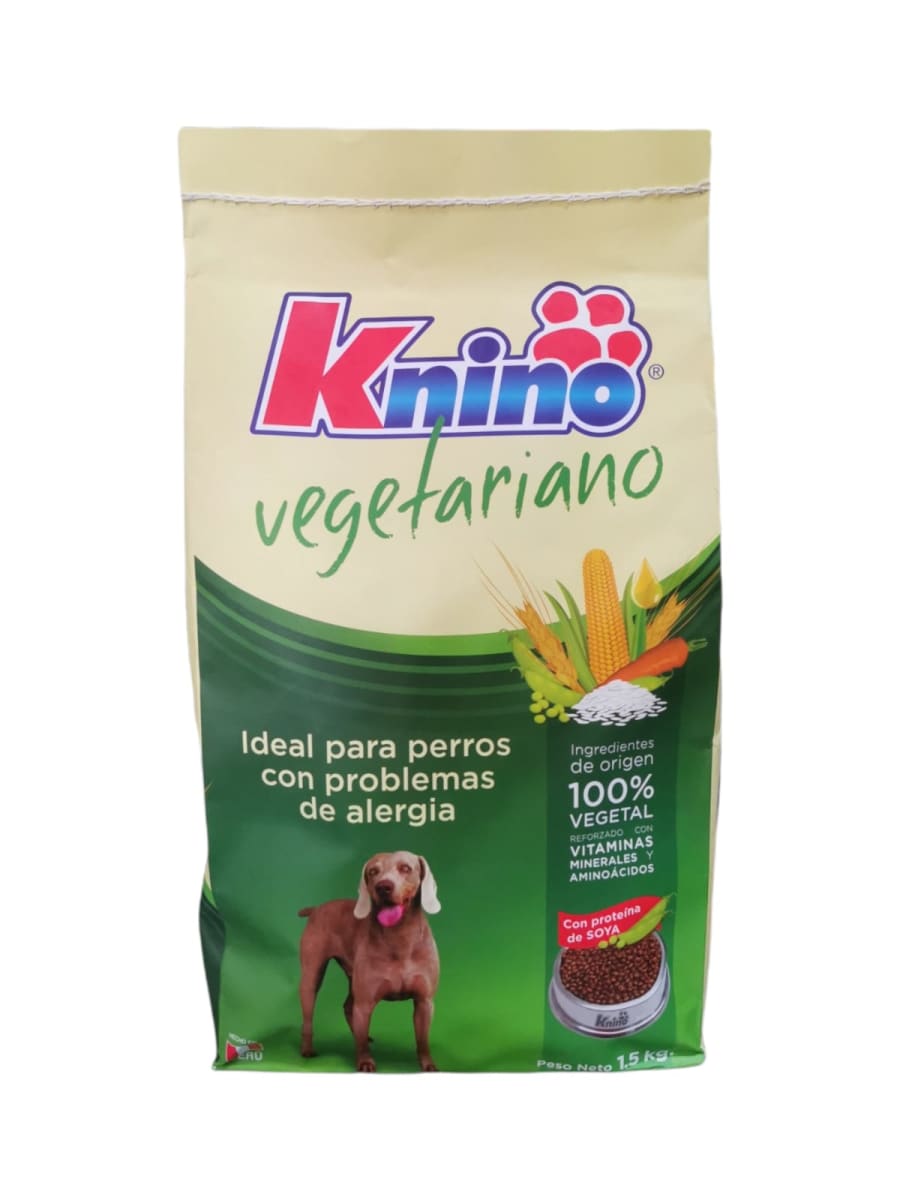 Knino vegetariano adulto medianos/ grandes 1.5 kg