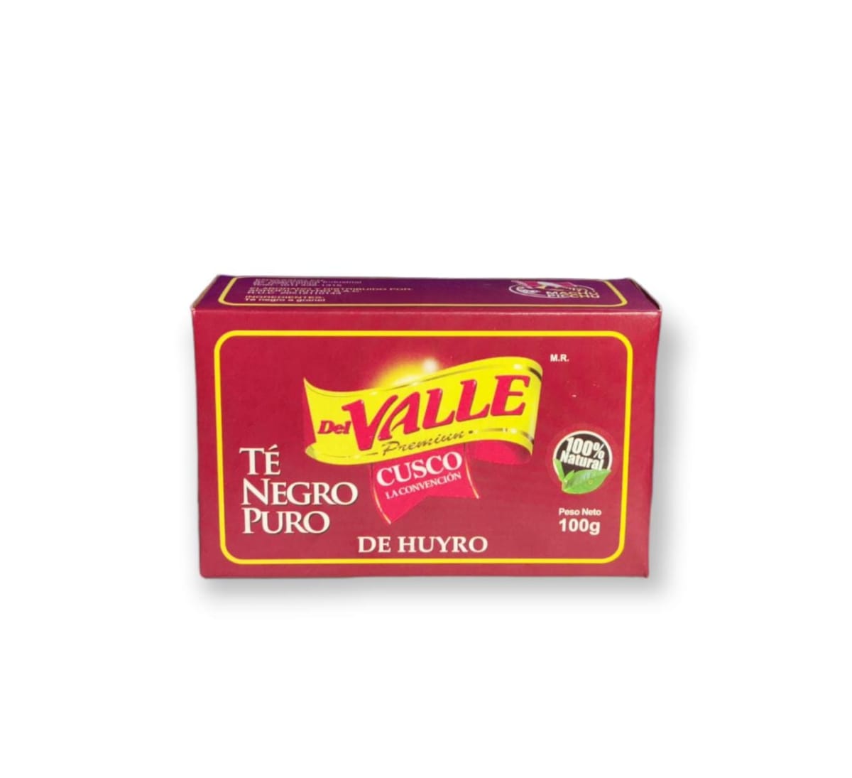 Del valle te negro puro 100 gr.
