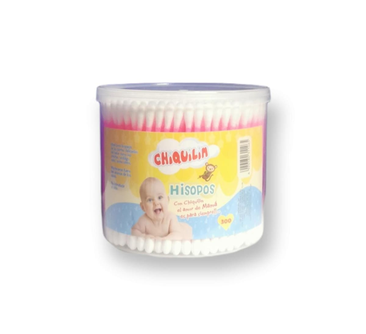 Chiquilin Hisopo x 300 unid