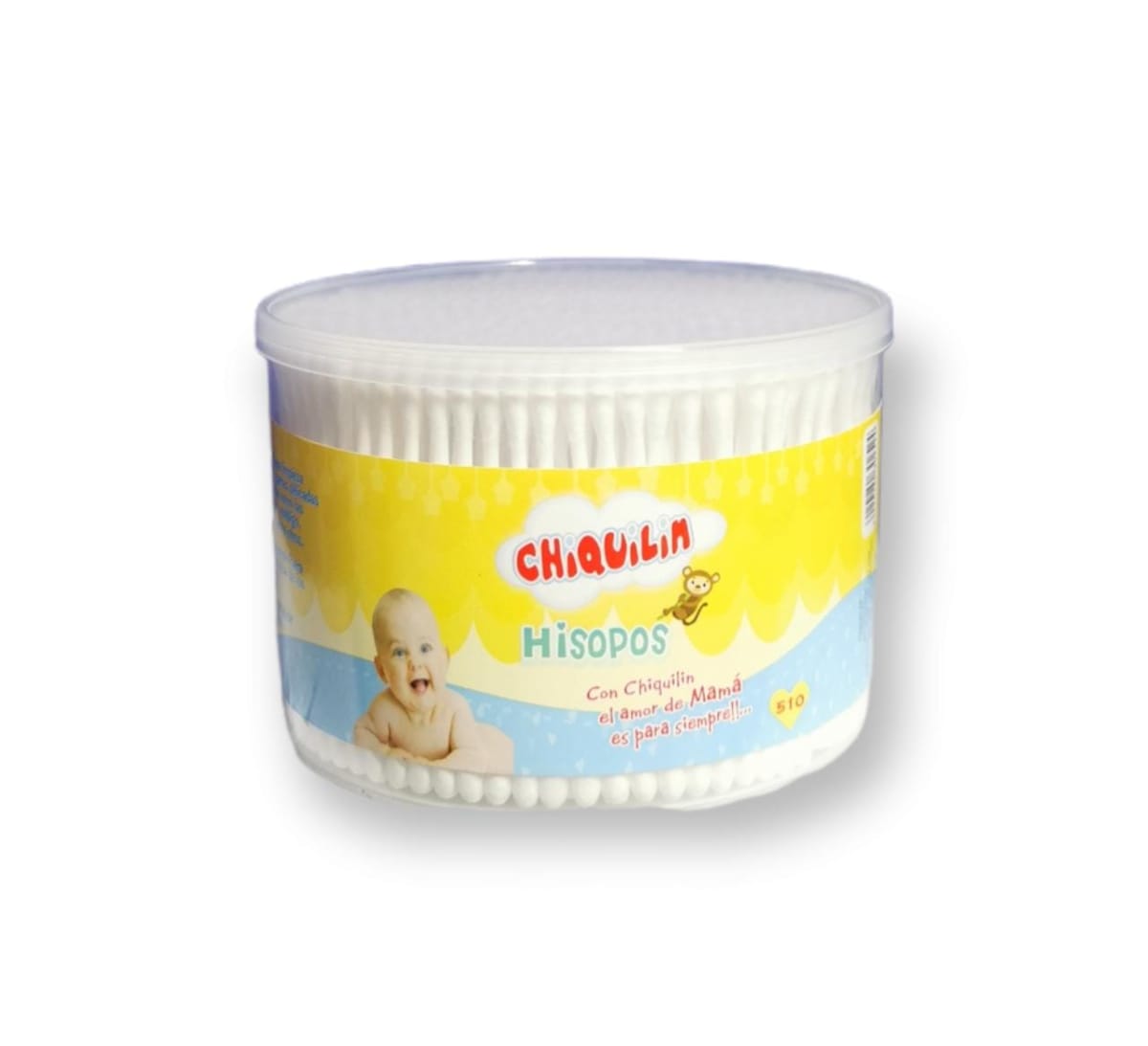 Chiquilin hisopos 510 unidades