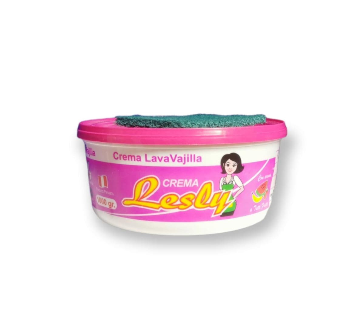 Lesly crema pote duro Tutti Frutti 1000 gr