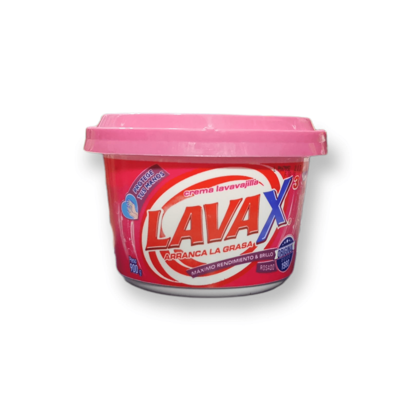 Lava pasta rosado 900 gr Rol Market