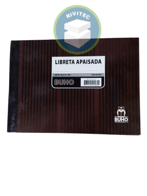 LIBRETA APAISADA 100 HOJAS