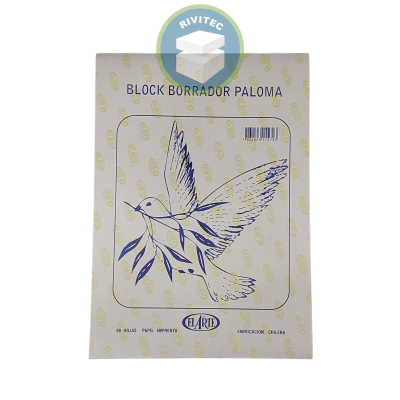 BORRADOR PALOMA 80 HOJAS