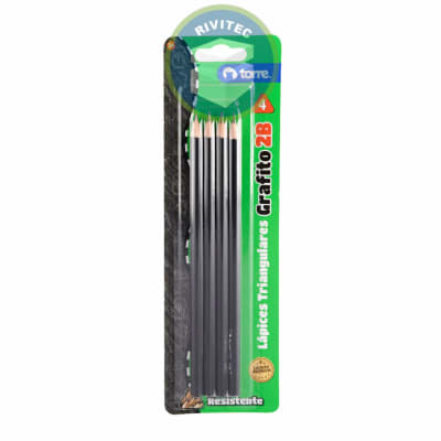 PACK DE 4 LAPICES GRAFITOS