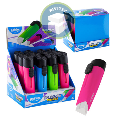 GOMA DE BORRAR RETRACTIL