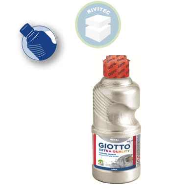 TEMPERA PLATA 250 ML GIOTTO