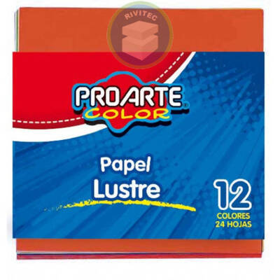 PAPEL LUSTRE 10X10 20 HJ PROARTE