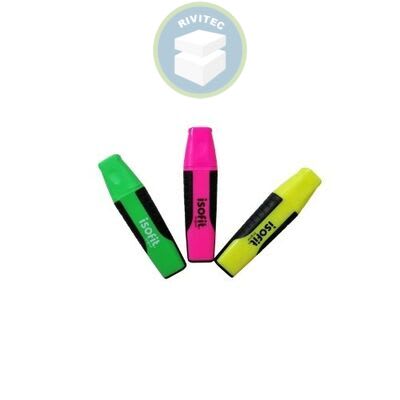 DESTACADOR ISOFIT AMARILLO UNIDAD
