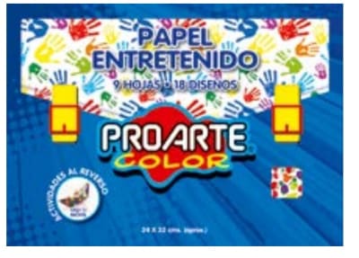 ESTUCHE PAPEL ENTRETENIDO PROARTE