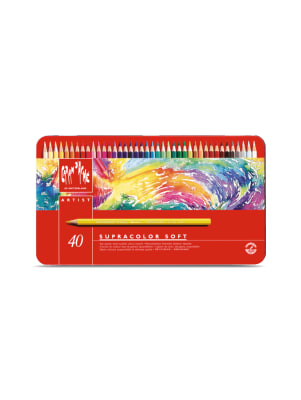 LAPICES ACUARELABLES SUPRACOLOR 40 COLORES